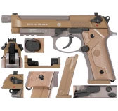 Pistolet wiatrówka Beretta M9A3 FM 4,5 mm brązowy