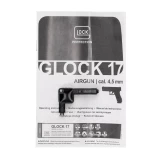 Pistolet wiatrówka Glock 17 blowback 4,5 mm BB CO2