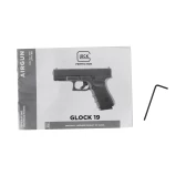 Pistolet wiatrówka Glock 19 gen4 MOS 4,5 mm BB