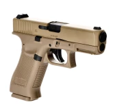 Pistolet wiatrówka Glock 19X blowback 4,5 mm coyote BB CO2