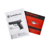 Pistolet wiatrówka Smith&Wesson M&P40 czarna 4,5 mm BB CO2