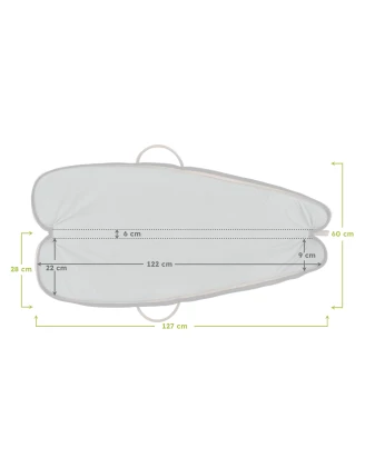 Pokrowiec skórzany oliwkowy 127x28x6 cm - Cezar, Polska