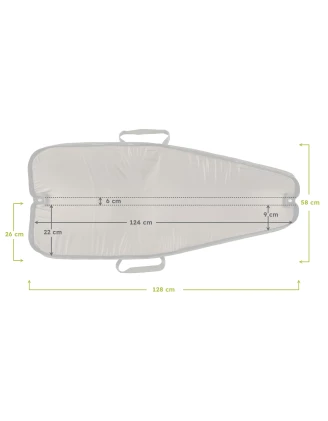 Pokrowiec futerał FSL1G-5 moro gąbka 128x26x6 cm