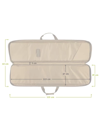 Pokrowiec Tacti.pl Tactical 11 coyote - doskonała ochrona dla Twojej broni