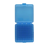 Pudełko na amunicję kulową MTM RS-100-24 223rem 100szt. Niebieskie