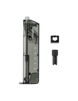 Replika karabinek ASG H&K Heckler&Koch HK M110 A1 6 mm gaz, zielono-brązowy