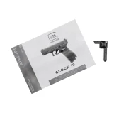 Replika pistolet ASG Glock 19X 6 mm coyote CO2