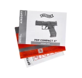 Replika pistolet ASG Walther PDP Compact 4" Set 6 mm