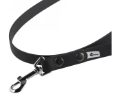 Smycz BioThane 4wild wodoodporna 150 cm czarna