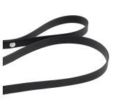 Smycz BioThane 4wild wodoodporna 150 cm czarna
