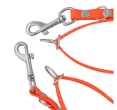 Smycz przepinana 4wild  BioThane 13 mm/260 cm pomarańczowa