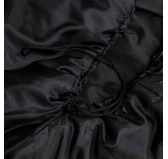 Śpiwór Alpinus Classic 1050 czarno-pomarańczowy dla praworęcznych