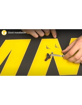 Spust Timney Glock 3-4 Alpha Red Gen3: G17/G17L/G19/G22/G23/G24/G34/G35 Gen4: G17/G19/G22/G23/G34/G35