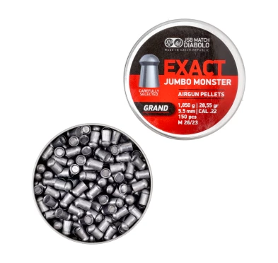 Śrut diabolo JSB Exact Jumbo Monster Grand 5,52 mm 150 szt.