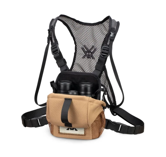 Szelki z futerałem na lornetkę, szkła do 42 mm Vortex Glasspak Sport Harness S