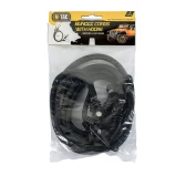 Sznur M-Tac Elastyczny Z Haczykami Black (2 szt.) Sznur M-Tac Elastyczny Z Haczykami Black (2 szt.)