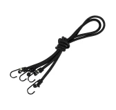 Sznur M-Tac Elastyczny Z Haczykami Black (2 szt.) Sznur M-Tac Elastyczny Z Haczykami Black (2 szt.)