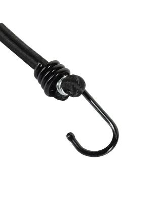 Sznur M-Tac Elastyczny Z Haczykami Black (2 szt.)