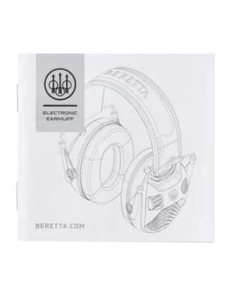 Słuchawki Beretta Electronic Earmuffs czarne

