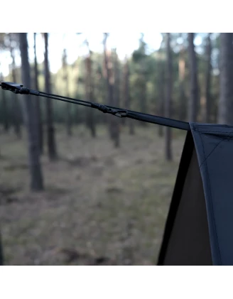 Wytrzymała tarpa Termo TigerWood czarna 3 x 2 - do 60 znaków.