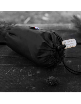 Wytrzymała tarpa Termo TigerWood czarna 3 x 2 - do 60 znaków.