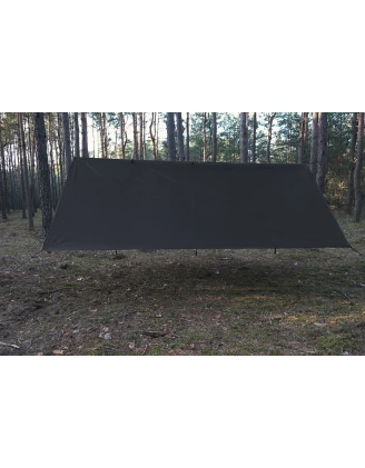 Wytrzymała tarpa Termo TigerWood czarna 3 x 2 - do 60 znaków.