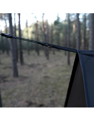 Tarpa Termo TigerWood 3 X 3 czarny - Trwała ochrona przed deszczem i słońcem