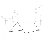 Tarp turystyczny Robens 4 x 4 m