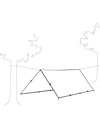 Tarp turystyczny Robens 4 x 4 m - niezawodna ochrona na camping