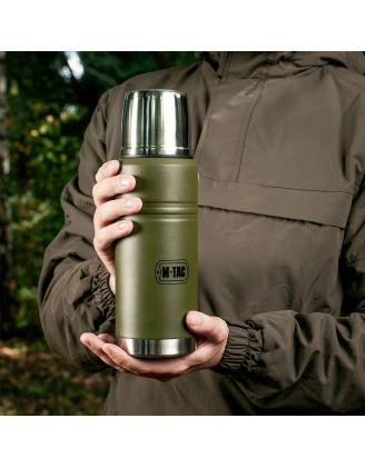Termos M-Tac ze stali nierdzewnej 750 ml oliwkowy
