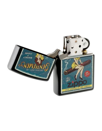 Zapalniczka Zippo Cygaro i Dziewczyna