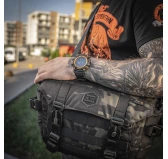 Zegarek M-Tac taktyczny Adventure czarno-pomarańczowy