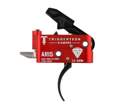 Spust Triggertech AR15 Diamond Pro Curved - język spustowy wygięty - Two Stage