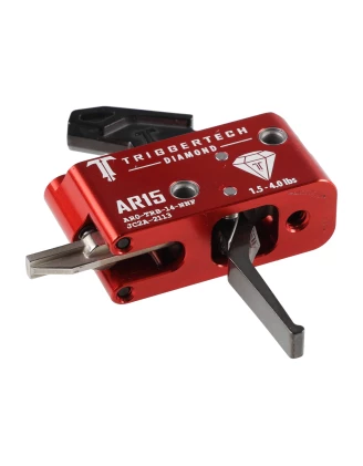 Spust Triggertech AR15 Diamond Flat PVD  język spustowy prosty - Two Stage