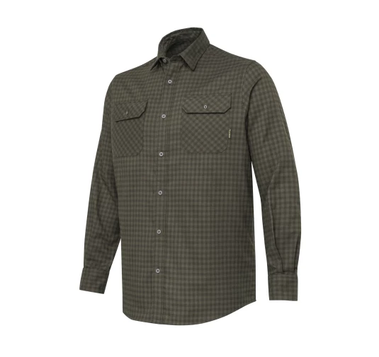 Koszula flanelowa męska Beretta Cadet Green & Brown Check 2XL
