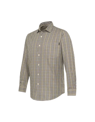 Koszula męska Beretta Bryggen Apricot&Bordeaux Check L
