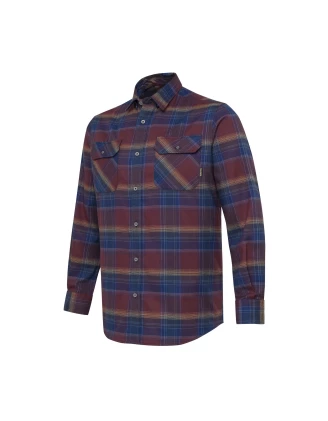 Koszula flanelowa męska Beretta Cadet Burgundy Check L
