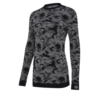 Koszulka  Beretta LeSaut Sweater Black Camouflage II