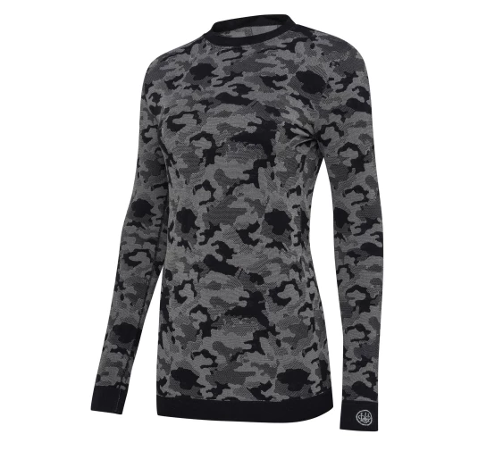 Koszulka  Beretta LeSaut Sweater Black Camouflage II