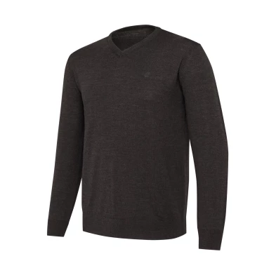 Sweter męski Beretta Merino V Neck brązowy L