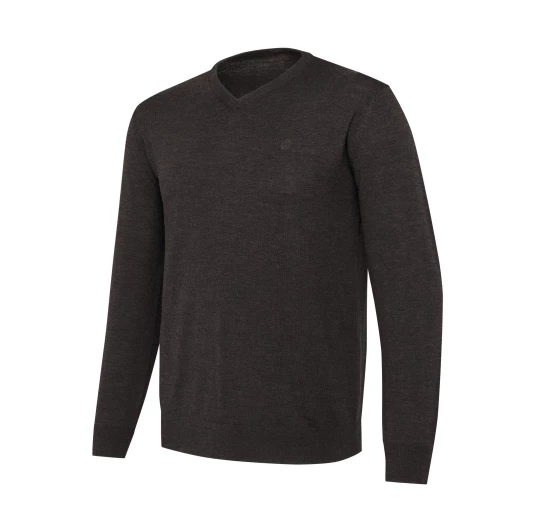 Sweter męski Beretta Merino V Neck brązowy L