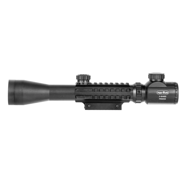 Luneta celownicza Vogler 3-9x40 EG MilDot, z podświetleniem i szyną 11 mm / 22 mm
