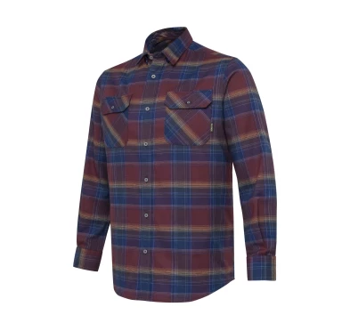 Koszula flanelowa męska Beretta Cadet Burgundy Check S
