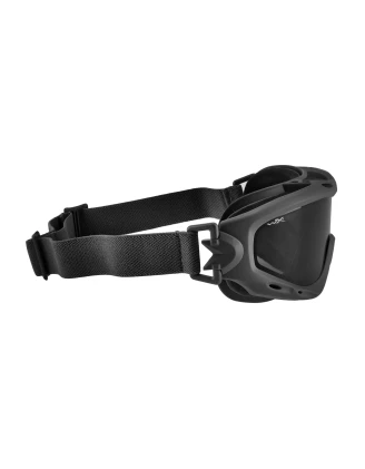 Wiley X Spear SP293DLB - Gogle 3 w 1: Dymne / Przezroczyste / Rdzawe, czarne oprawki