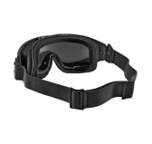 Gogle Wiley X Spear SP293DLB smoke / clear / rust, czarne oprawki