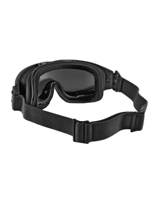 Wiley X Spear SP293DLB - Gogle 3 w 1: Dymne / Przezroczyste / Rdzawe, czarne oprawki