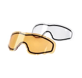 Gogle Wiley X Spear SP293DLB smoke / clear / rust, czarne oprawki