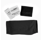 Gogle Wiley X Spear SP293DLB smoke / clear / rust, czarne oprawki