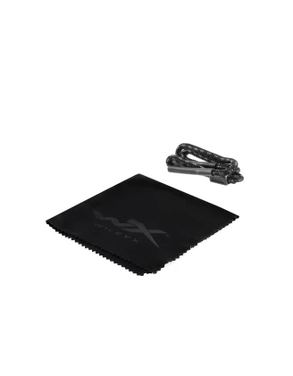 Okulary taktyczne Wiley X Peak ACPEA06 grey, silver flash, czarne oprawki