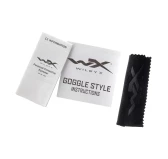 Gogle Wiley X Spear SP293B smoke / clear / light rust, czarne oprawki Gogle Wiley X Spear SP293B smoke / clear / light rust, czarne oprawki